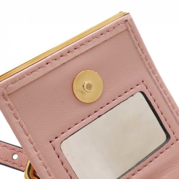 PRADA Pink Leather Saffiano Shoulder Bag - Picture 9 of 9